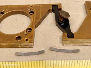 Leitz Wetzlar 512821/20 microscope interpupillary adjustment mechanism for binocular head - different 3 view