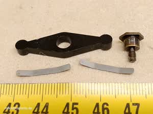 Leitz Wetzlar 512821/20 microscope interpupillary adjustment mechanism for binocular head - different 4 view