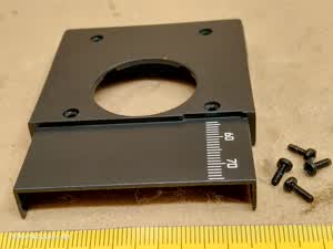 Leitz Wetzlar 512821/20 microscope left front cover plate with interpupillary scale for binocular head - different 2 view