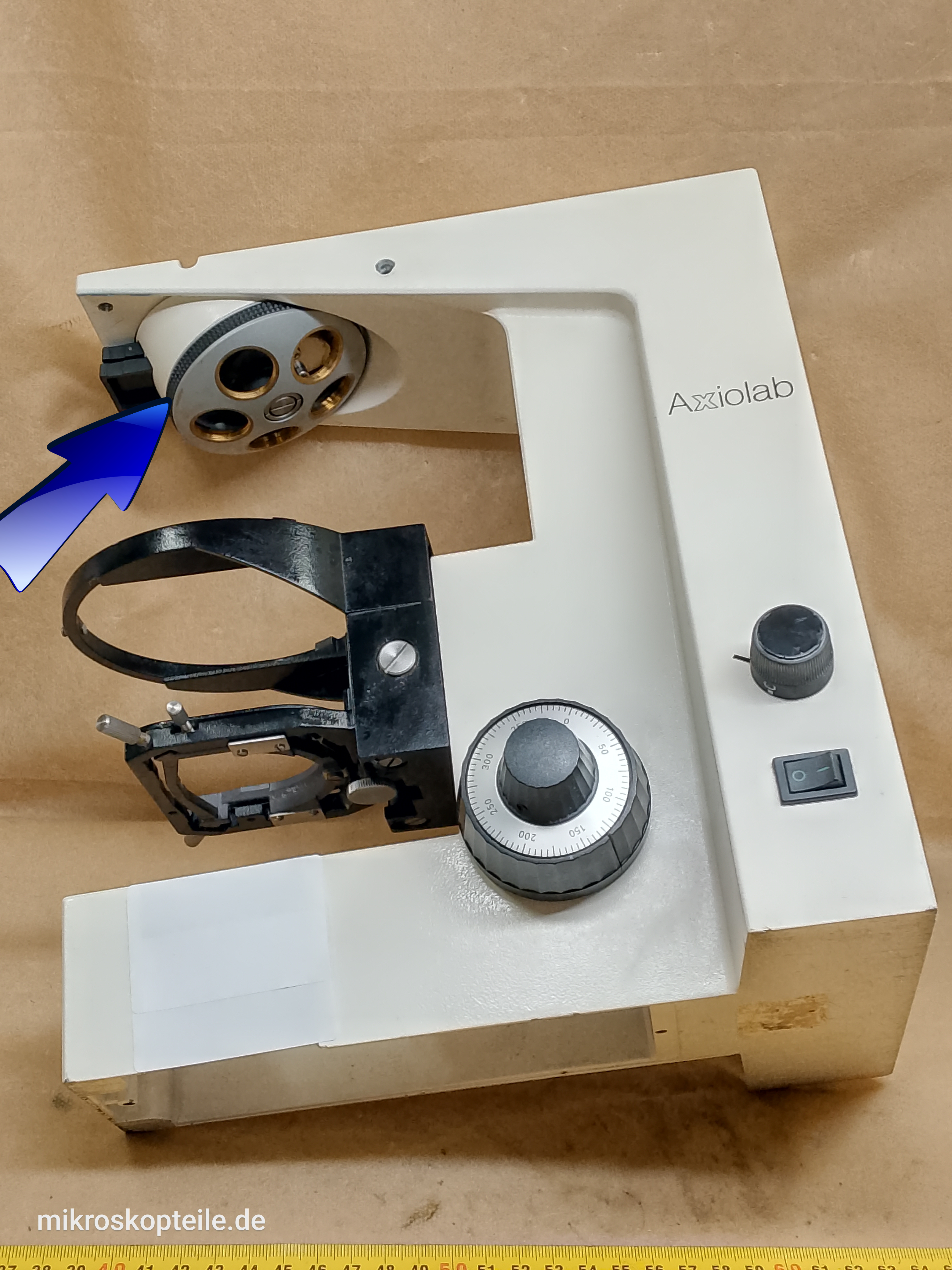 Zeiss Axiolab Mikroskop 5-fach RMS Objektivrevolver 450905 - different 11 view