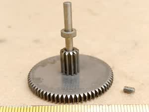 Zeiss Axiolab microscope compound gear for coarse and fine focus - different 1 view