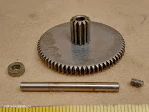 Zeiss Axiolab microscope compound gear for coarse and fine focus - different 5 view