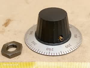 Zeiss Axiolab microscope graduated fine adjustment knob - different 1 view