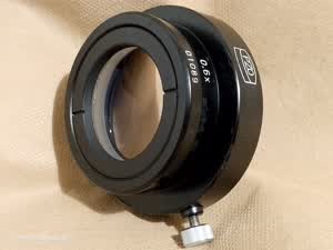 PZO MST-131 / MST-130 mikroskopowy obiektyw nasadkowy 0,6x | soczewka 150mm - ujęcie #6