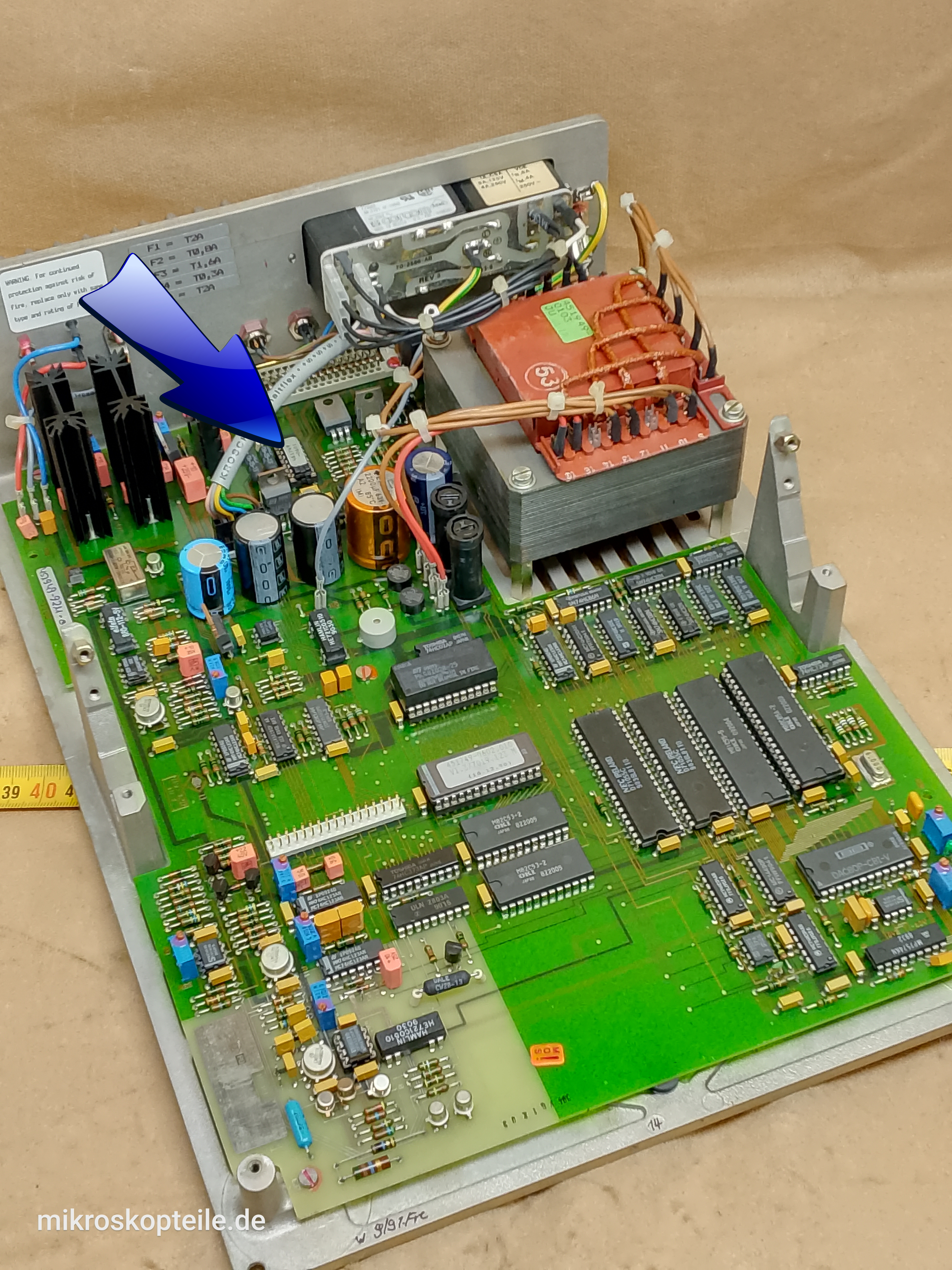 Zeiss Mikroskop 451749-0601 IC 16-polig für das Axiovert Bedienpult - different 3 view