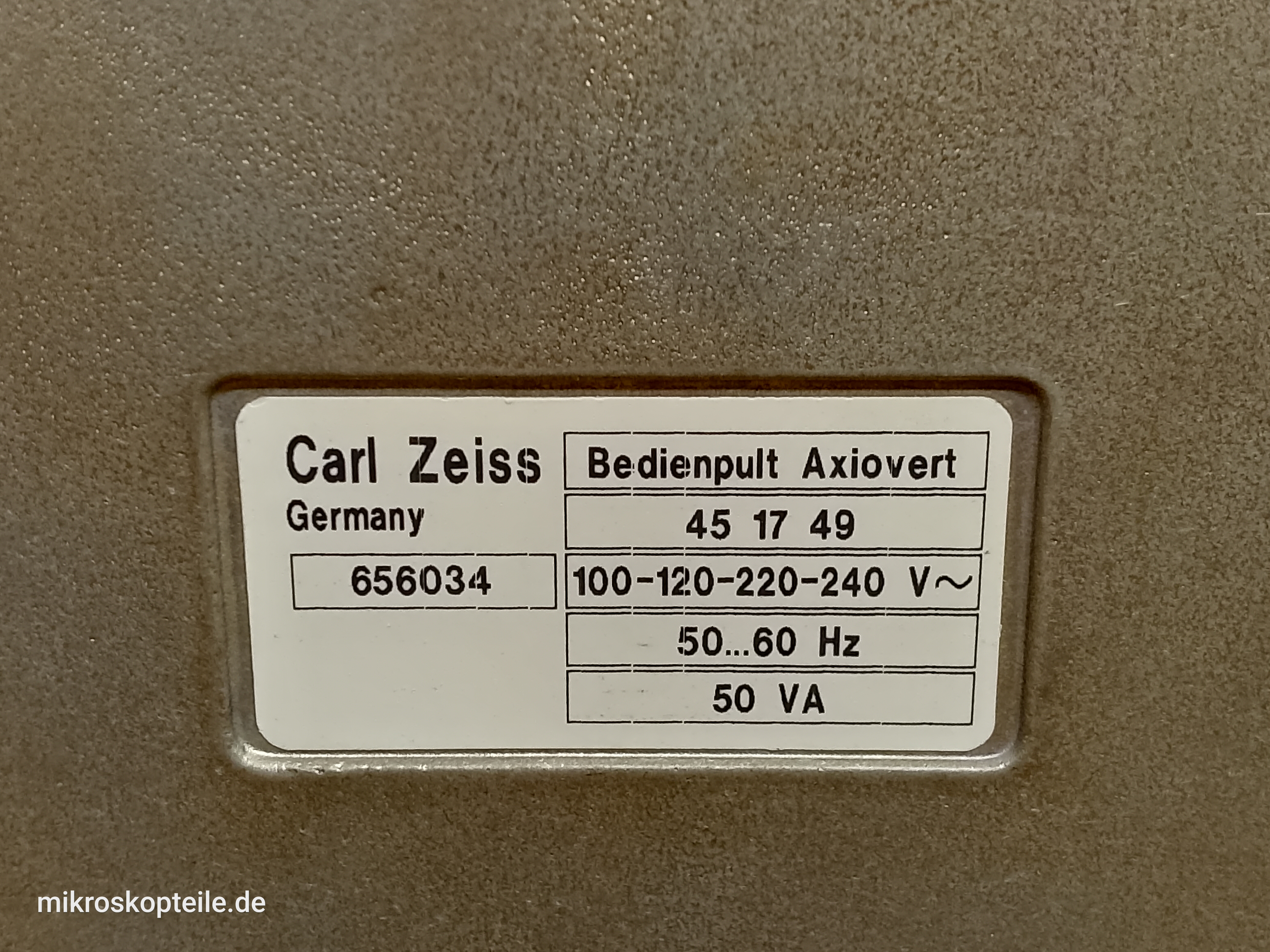 Zeiss Mikroskop 451749-0601 IC 16-polig für das Axiovert Bedienpult - different 5 view