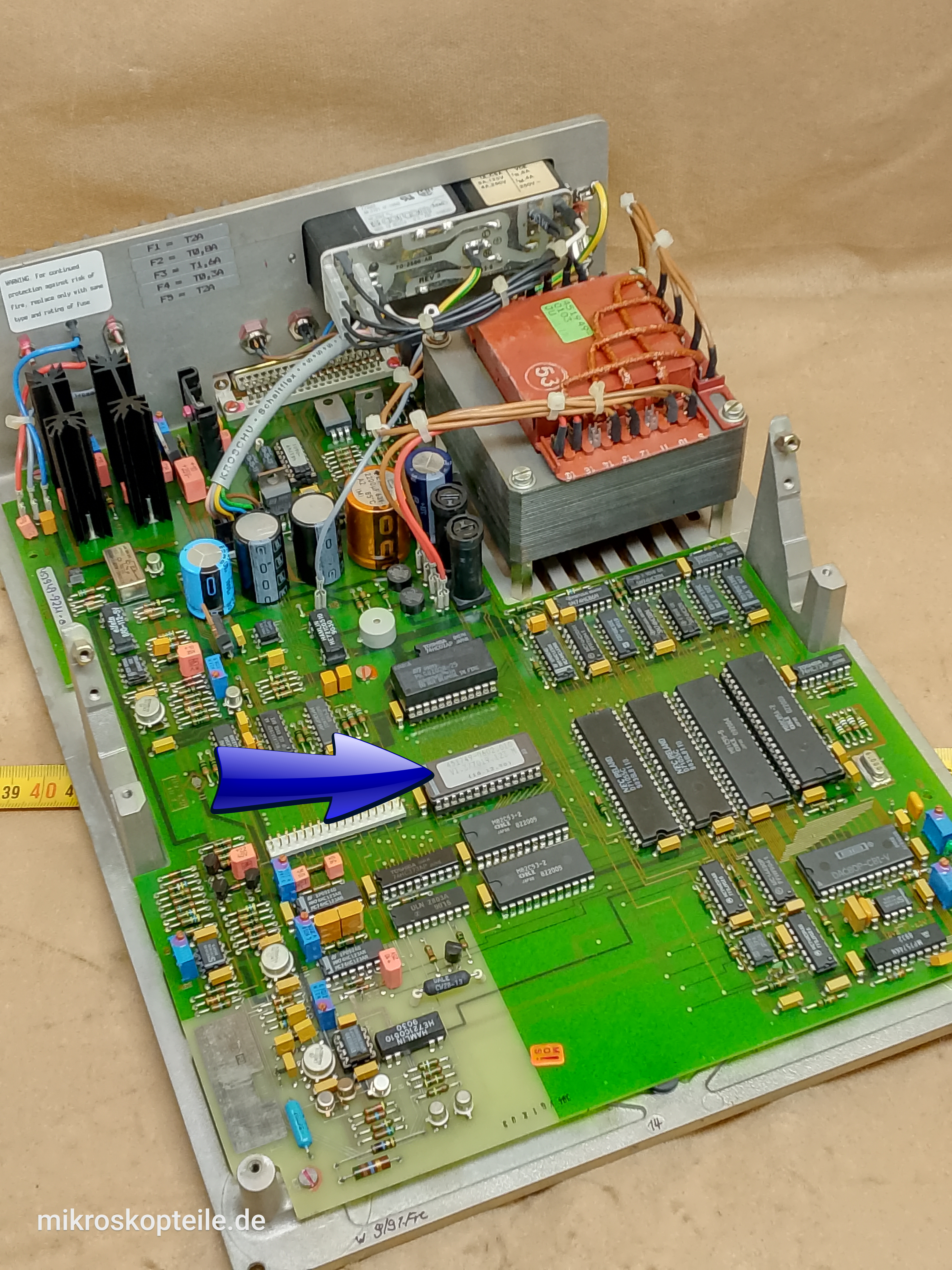 Zeiss Mikroskop 451749-0602 EPROM mit Software für das Axiovert Bedienpult - different 3 view