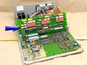 Zeiss 451949-9210 electronic PCB with LED displays for Axiovert Bedienpult - different 2 view
