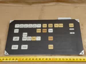 Zeiss 451749-8170 membrane keypad for Axiovert Bedienpult - different 4 view