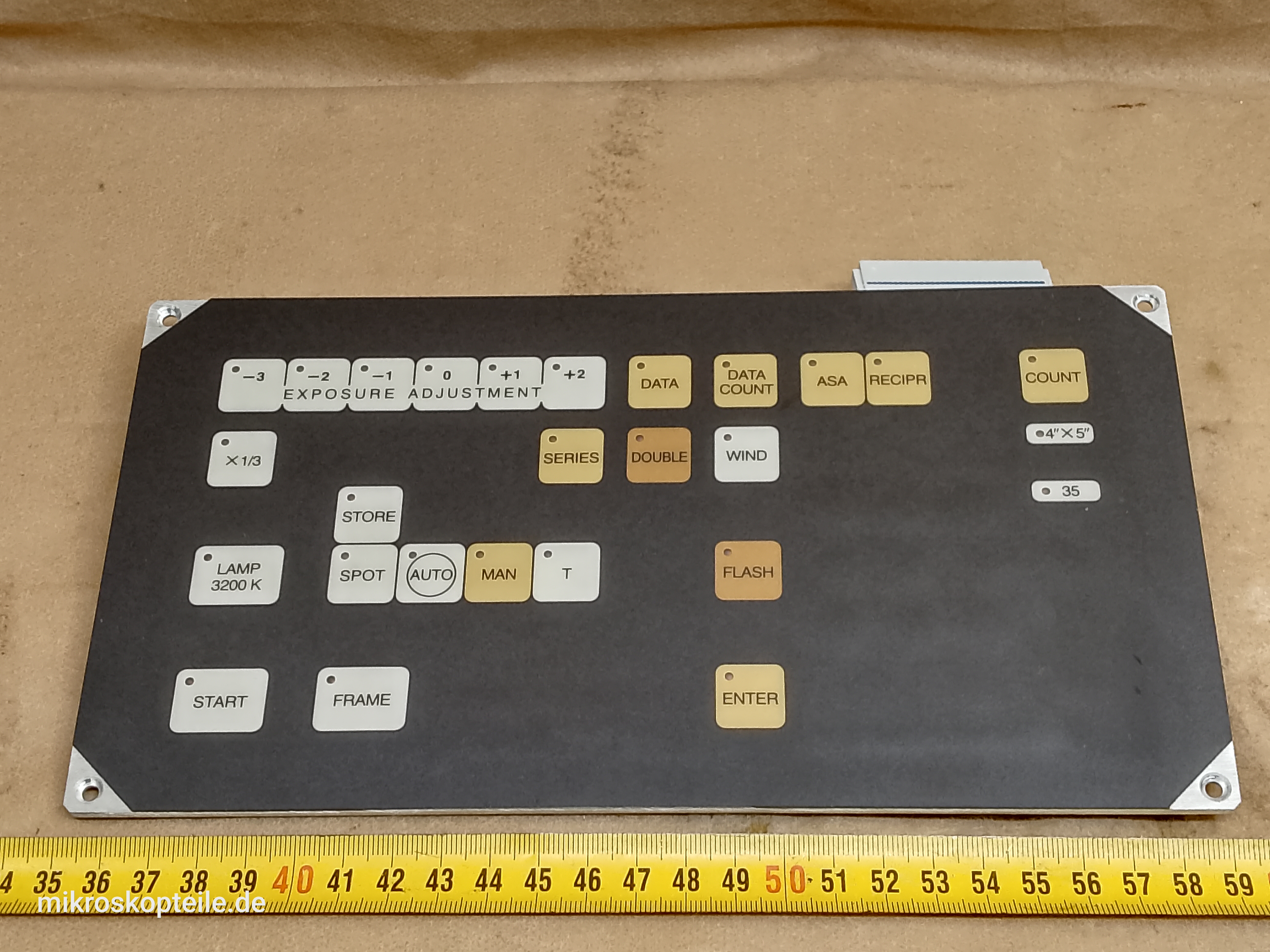 Zeiss 451749-8170 Folientastatur für das Axiovert Bedienpult - Ansicht #4