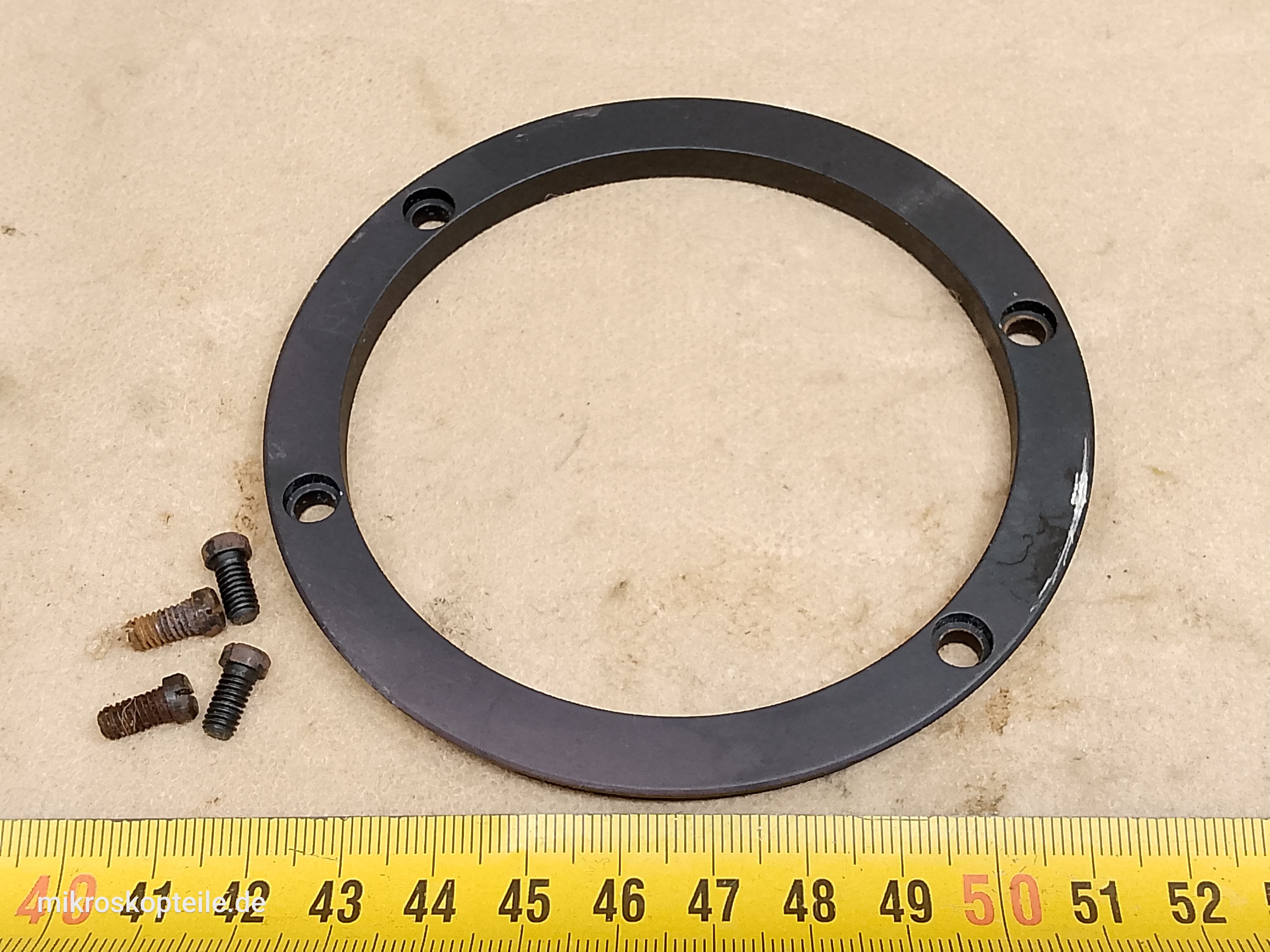 Zeiss Axiolab Mikroskop 98mm Ringschwalbe für den 453510 XY Kreuztisch