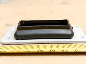 Zeiss IM 35 / ICM 405 rubber seal for revolving nosepiece focusing shaft of inverted microscope - different 7 view
