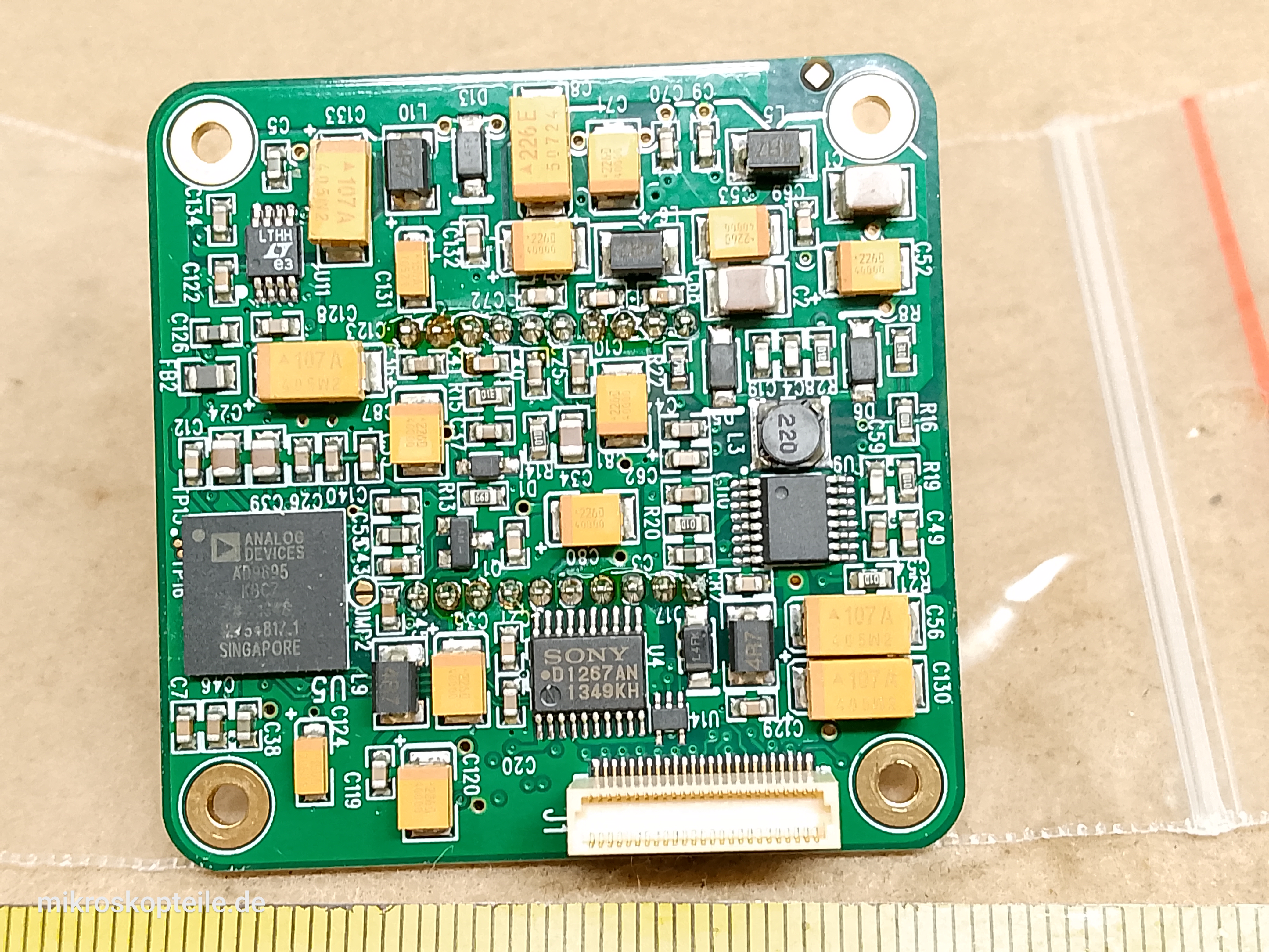 CCD-Sensorplatine AFE AD 205 Rev A | DFK41AU02 Mikroskopkamera Imaging Source - different 3 view