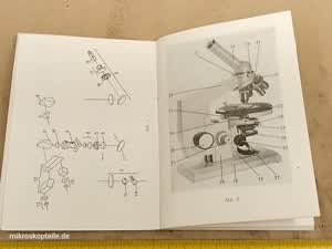 LOMO Biolam German-language microscope manual 1977 - view #5