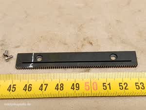 Zeiss Axiolab long rack for transverse movement of 453510 microscope XY stage - view #4