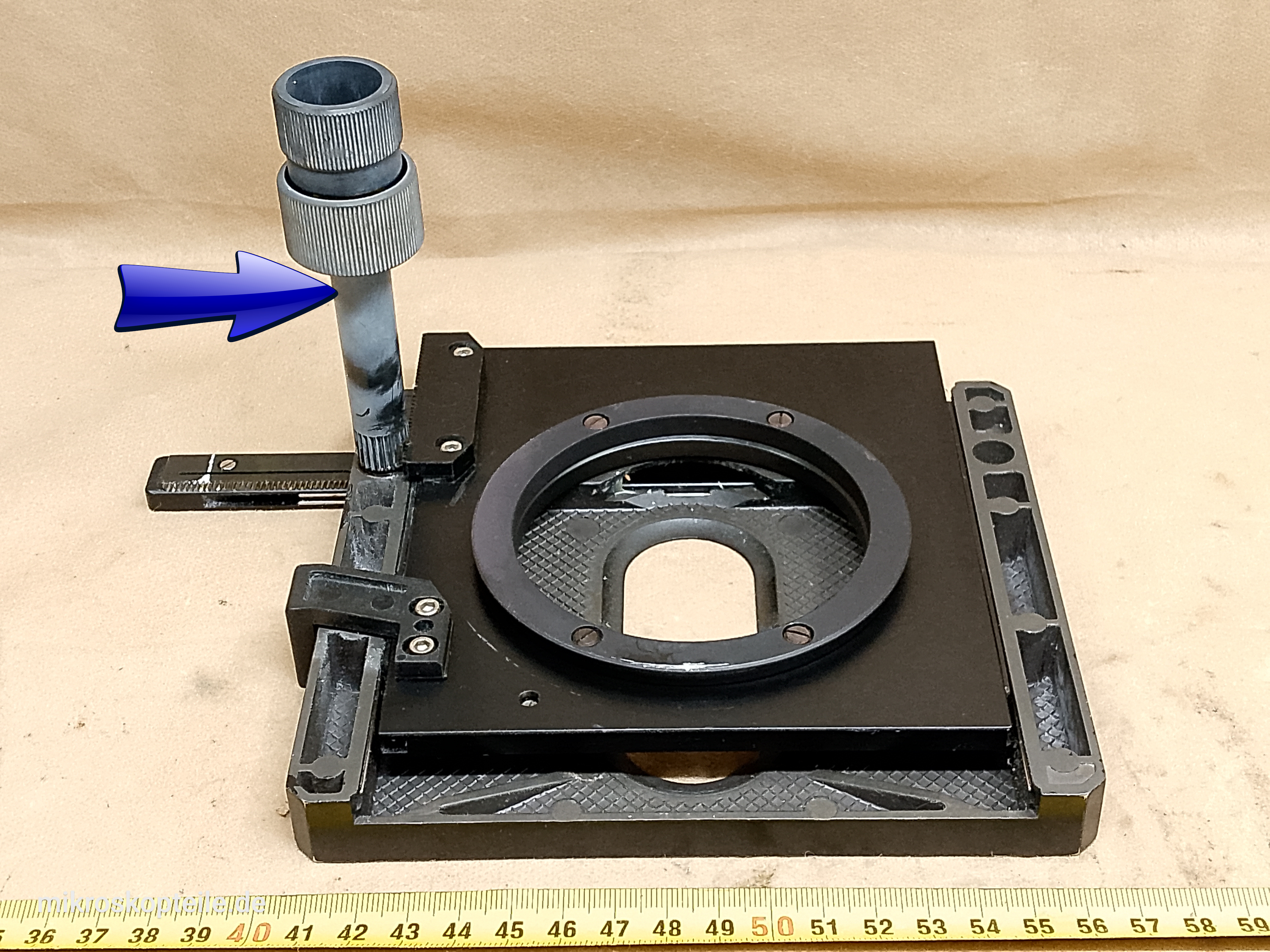 Zeiss Axiolab Handgriff für den 453510 mechanischen XY Mikroskoptisch - Ansicht #7