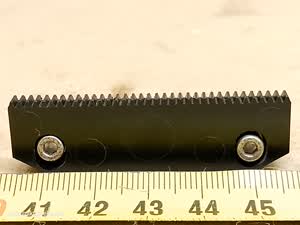 Zeiss Axiolab short rack for longitudinal movement of 453510 microscope mechanical XY stage - different 5 view