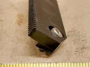 Zeiss Axiolab kurze Zahnstange für die Längsbewegung des 453510 mechanischen XY Mikroskoptisches - different 6 view