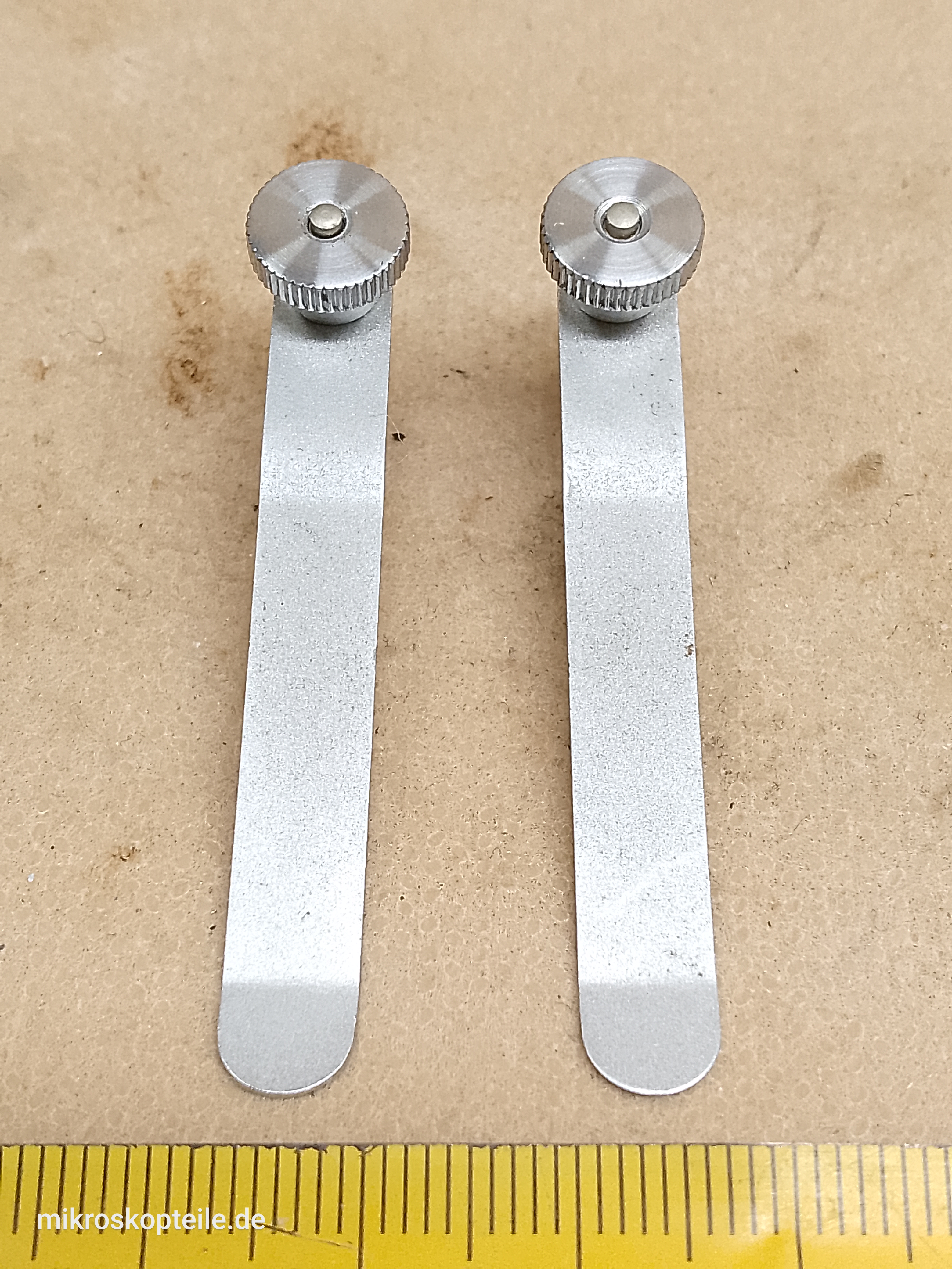 LOMO Biolam / Erudit microscope stage clips | Bresser Biolam slide clips
