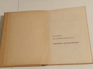 Instrukcja obsługi mikroskopu Carl Zeiss Jena UMM - skan 46