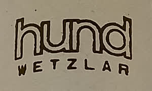 Logo producenta mikroskopów Hund