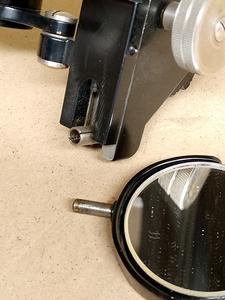 Hertel & Reuss Vintage Black microscope - view no. 6