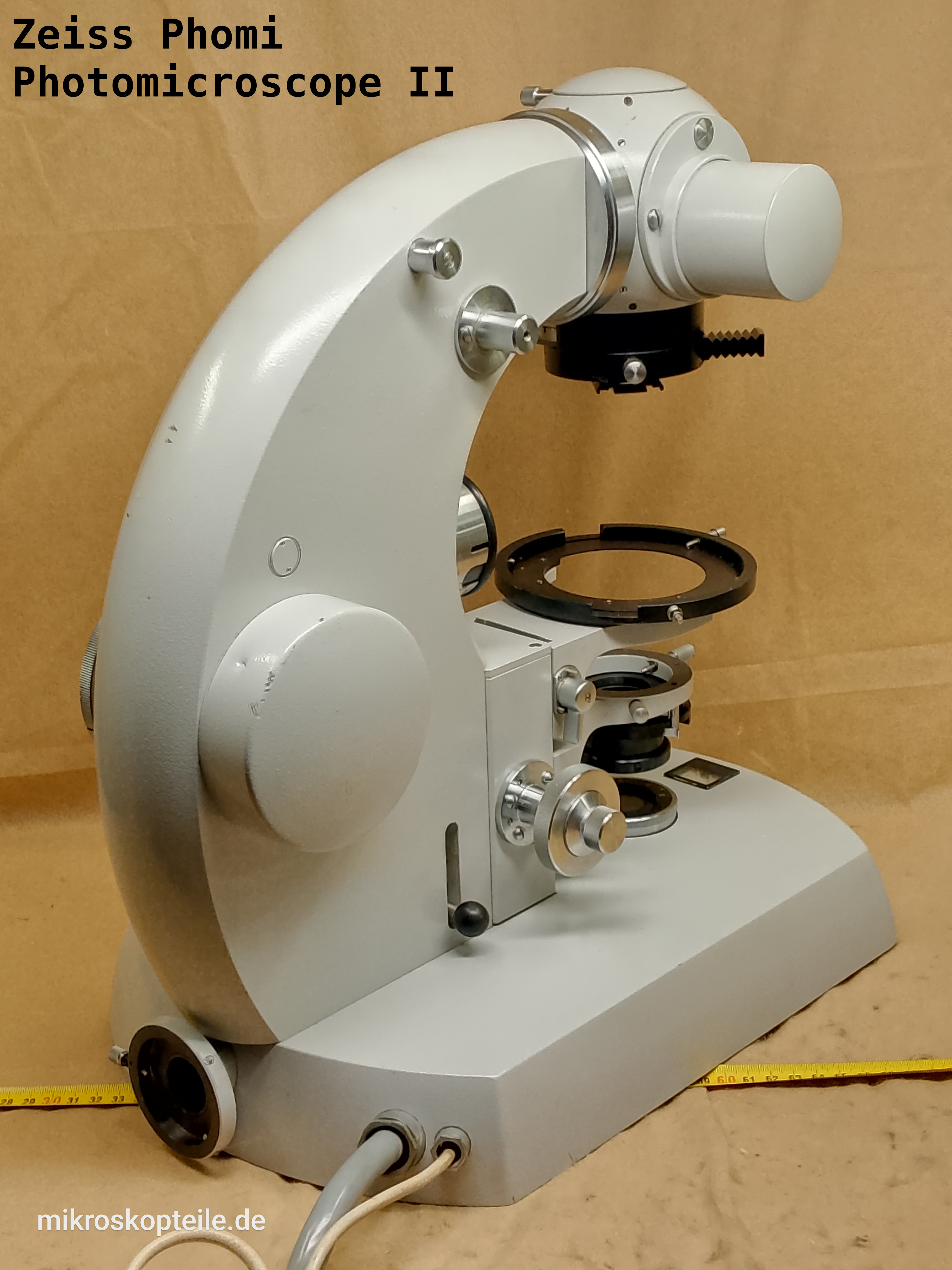 Na zdjęciu jest mikroskop Zeiss Photomicroscope - zdjęcie #5