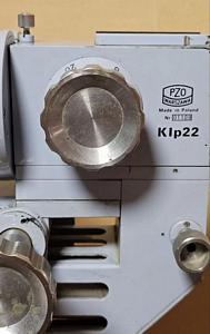 PZO KLP 22 microscope - view no. 1