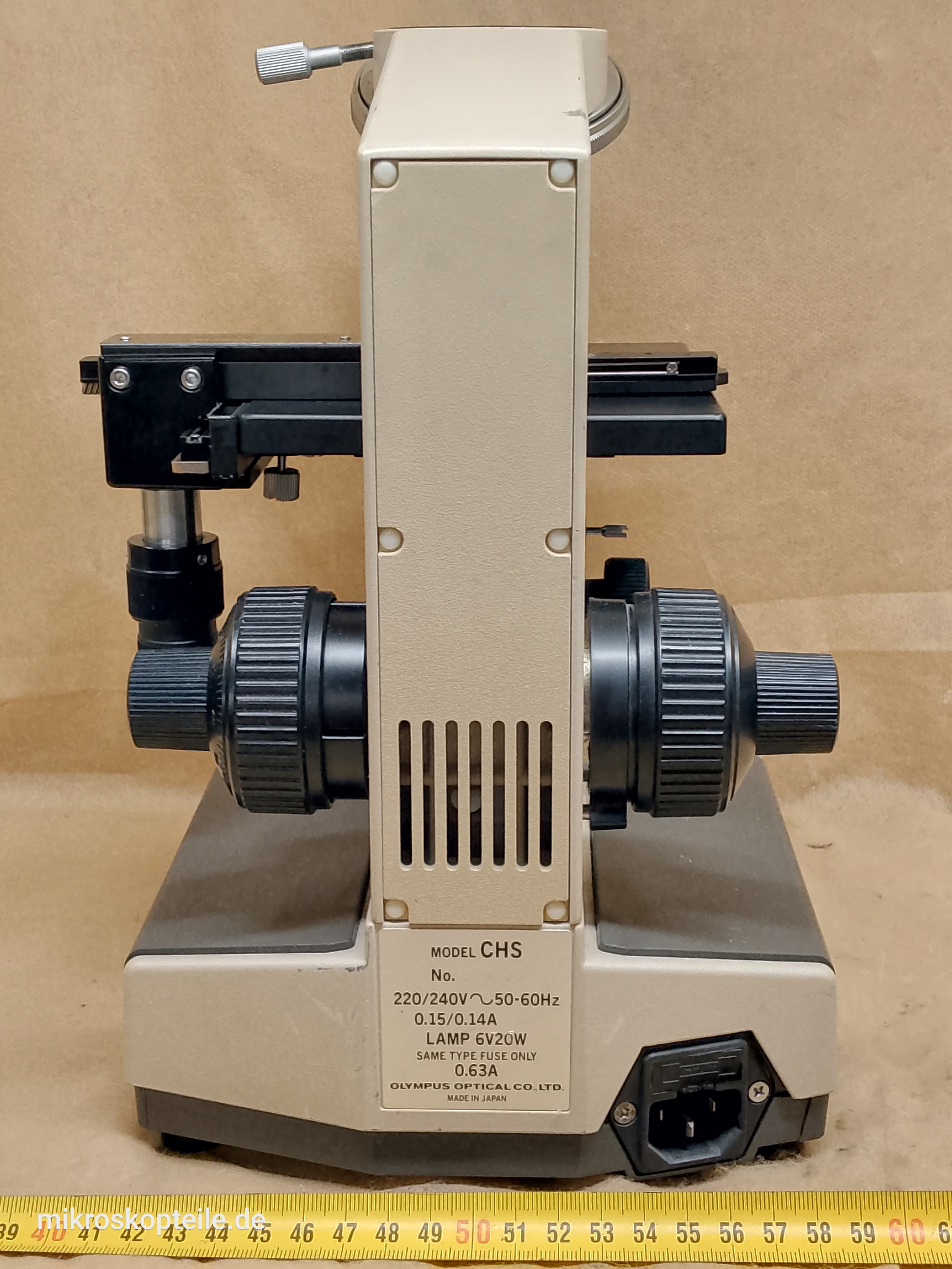 Na zdjęciu jest mikroskop Olympus CH-2 CHS - zdjęcie #9