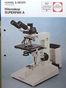 Hertel & Reuss Superpan microscope - view no. 1